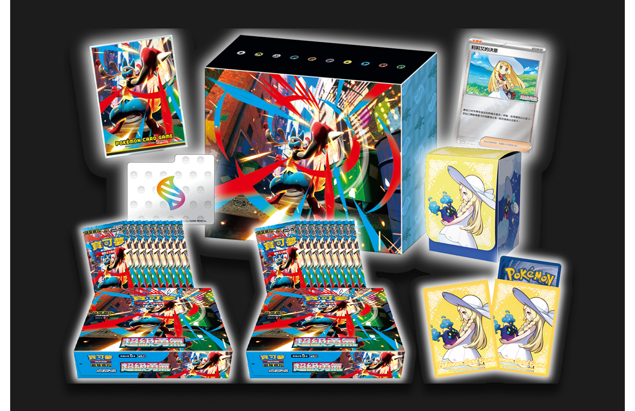 Pokemon TCG 繁體中文版 超級進化 M1LF「特別組合 莉莉艾」