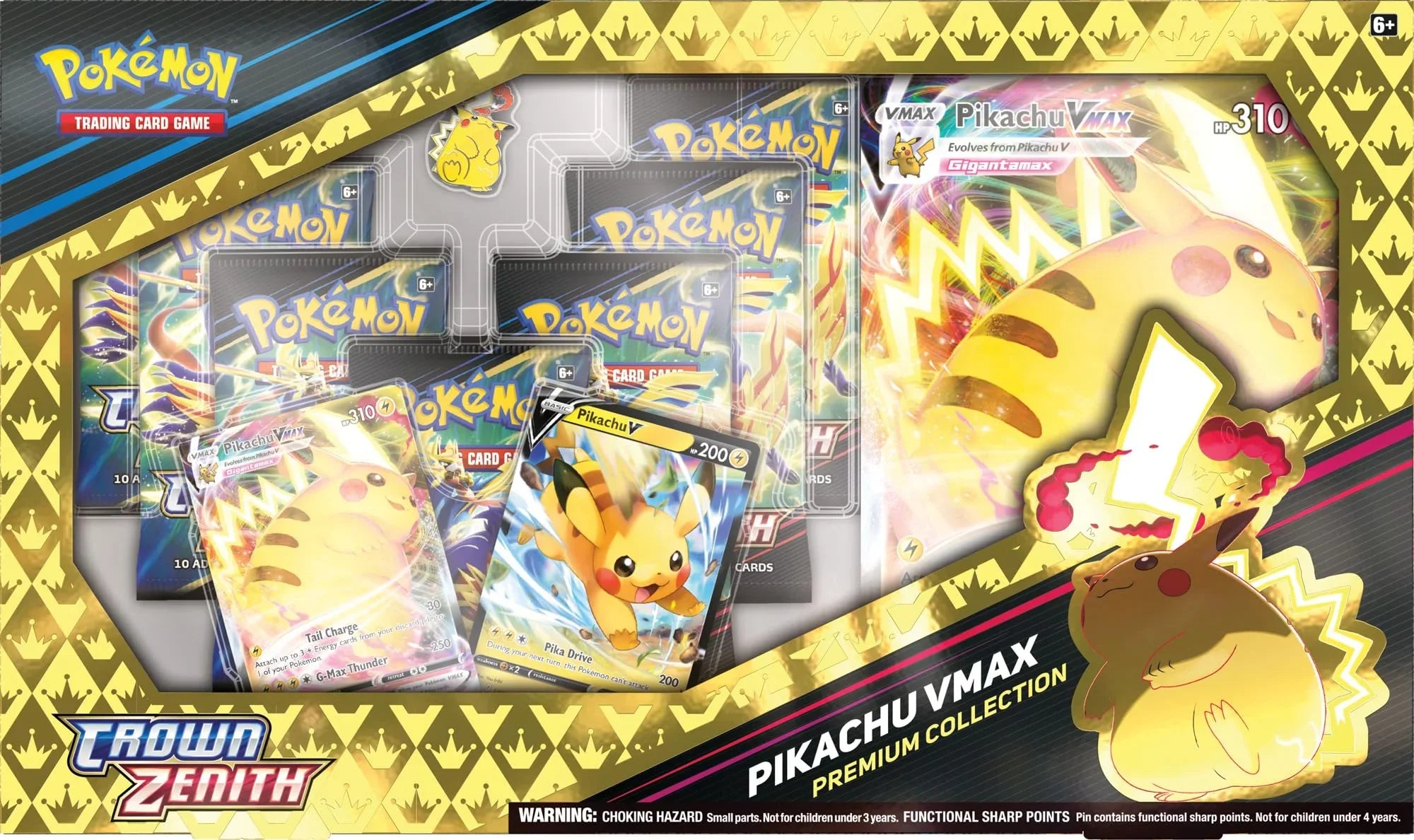 Pokemon TCG 美版 Crown Zenith Special Collection Pikachu VMAX