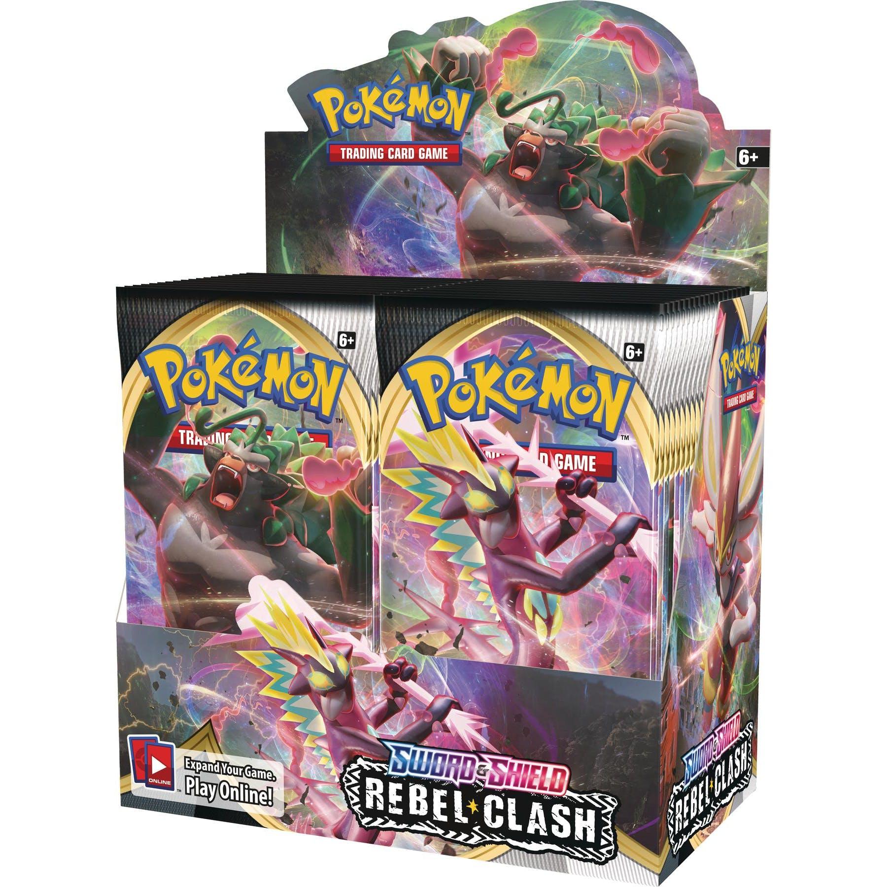 Pokemon TCG 美版 Sword & Shield SS2「Rebel Clash」Booster Box