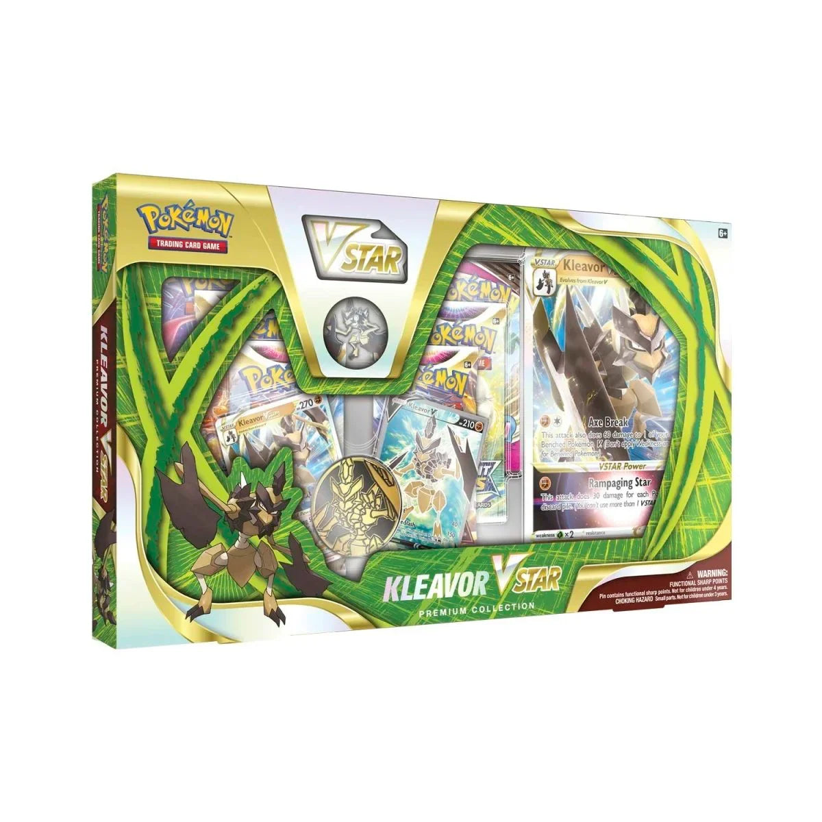 Pokemon TCG 美版 Sword & Shield Kleavor VSTAR Premium Collection