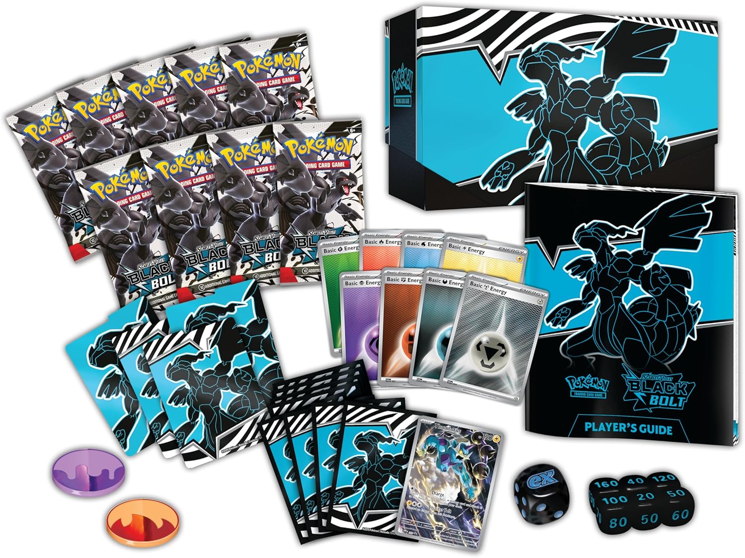 Pokemon TCG 美版 Scarlet & Violet SV10.5「Black Bolt」Elite Trainer Box