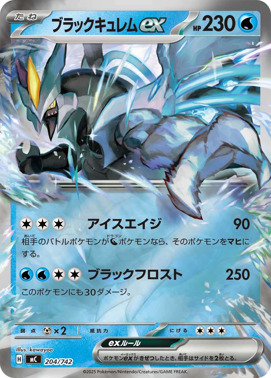 MC 204/742 ブラックキュレムex