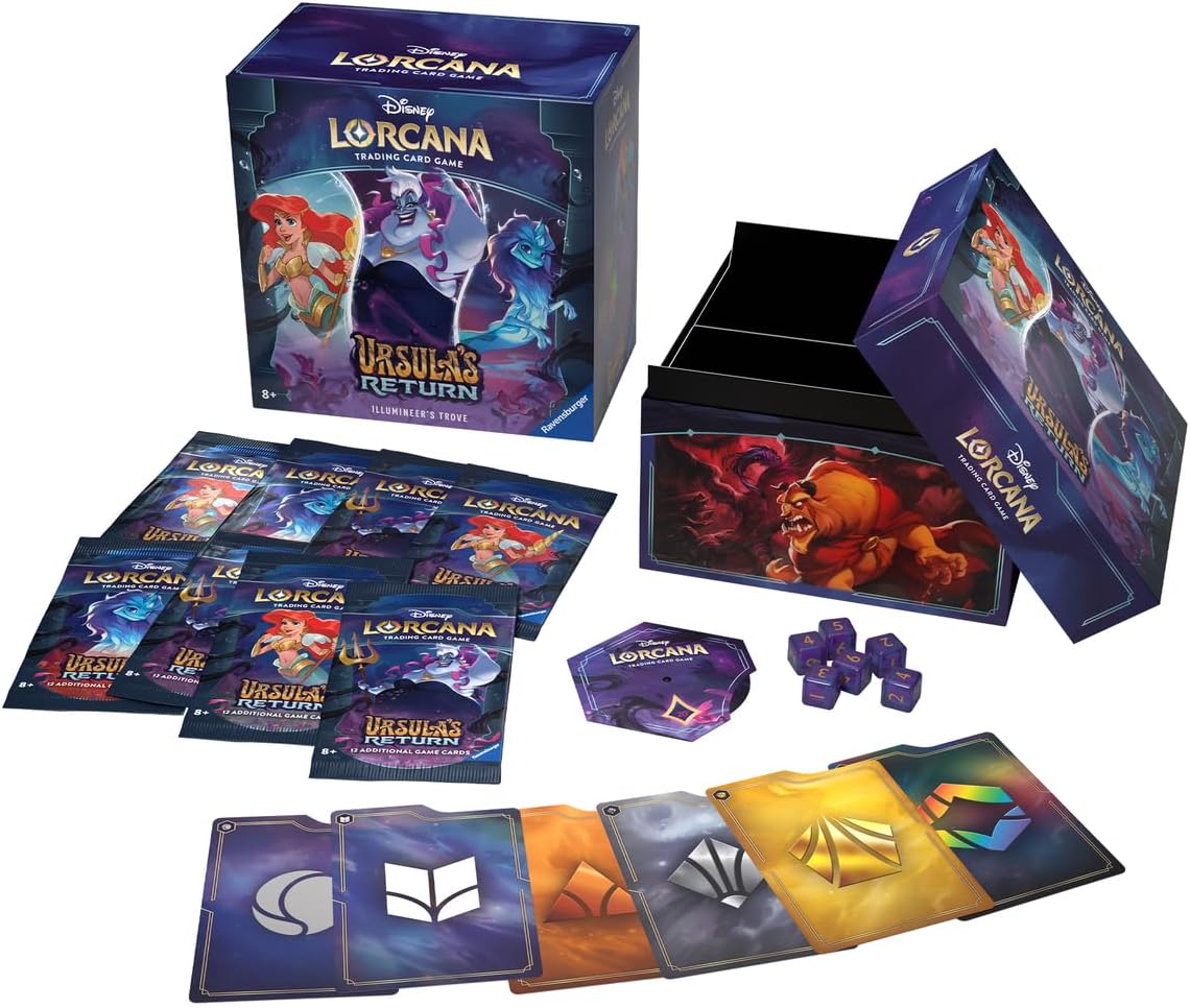 Disney Lorcana TCG (English Version) Set 4「Ursula's Return」Illumineer’s Trove