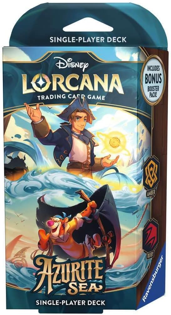 Disney Lorcana TCG (English Version) Set 6「Azurite Sea」Single-Player Starter Deck - Amber & Ruby