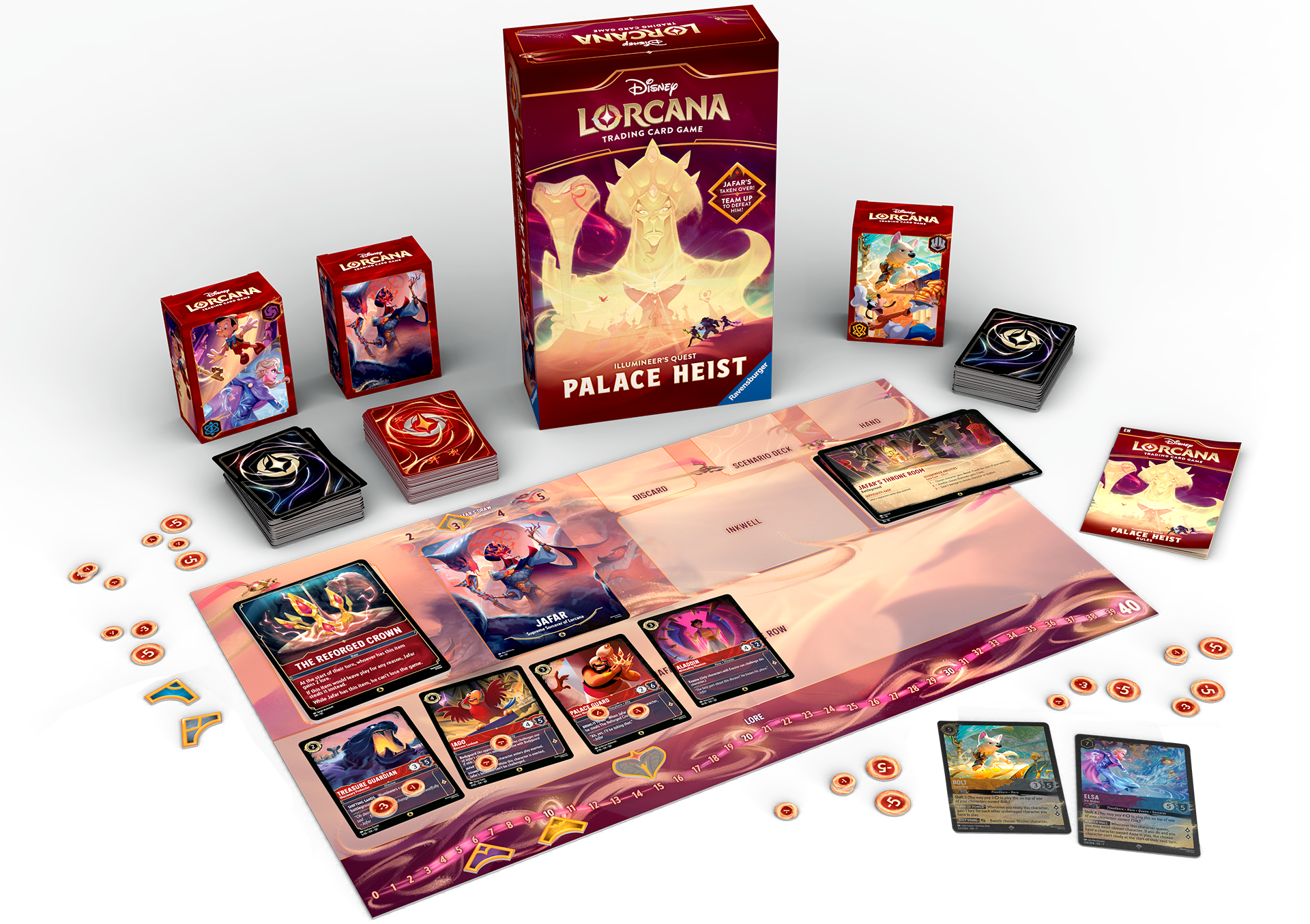 Disney Lorcana TCG (English Version)「Palace Heist」Illumineer's Quest