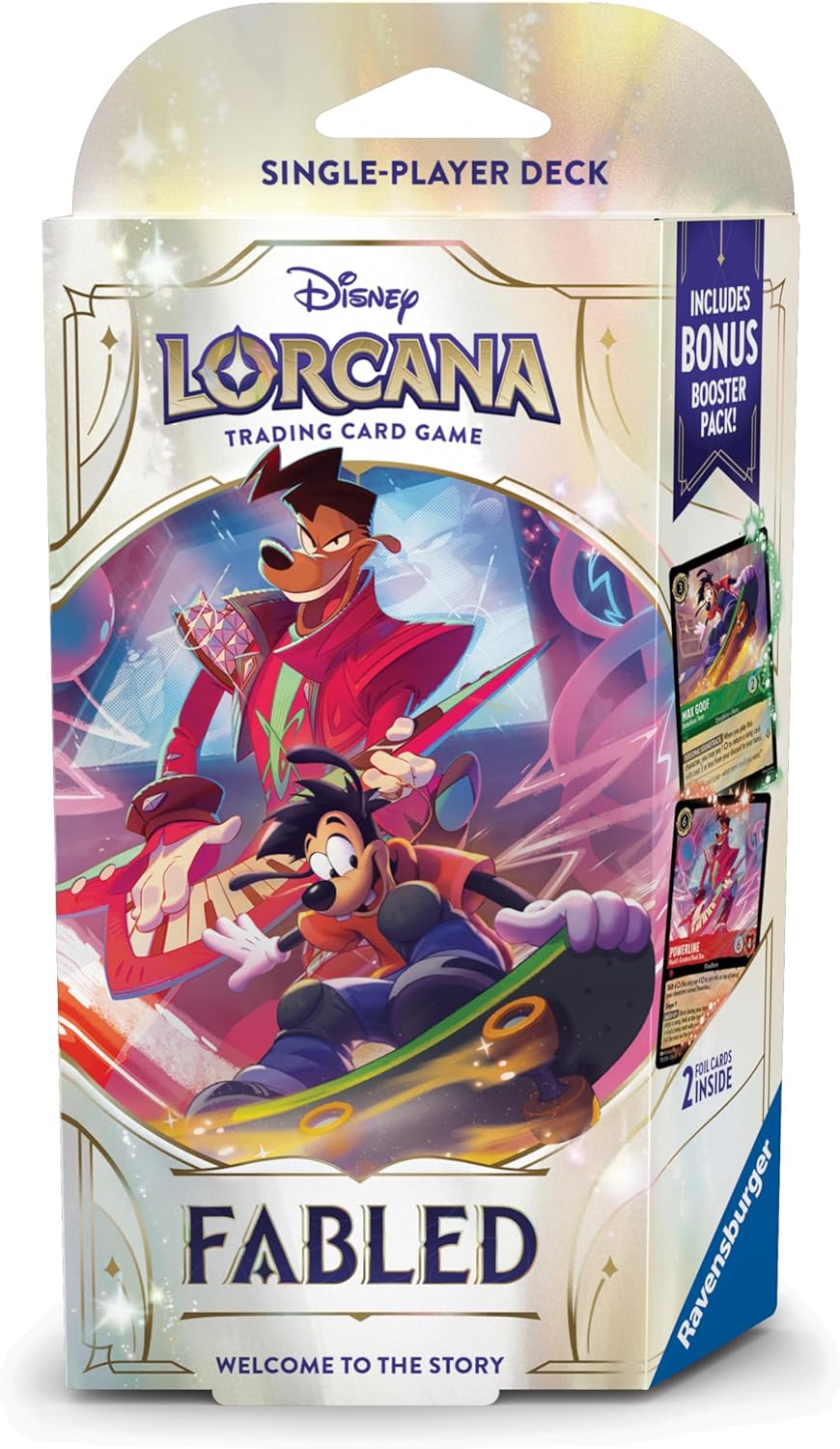 Disney Lorcana TCG (English Version) Set 9「Fabled」Single-Player Starter Deck - Emerald & Ruby