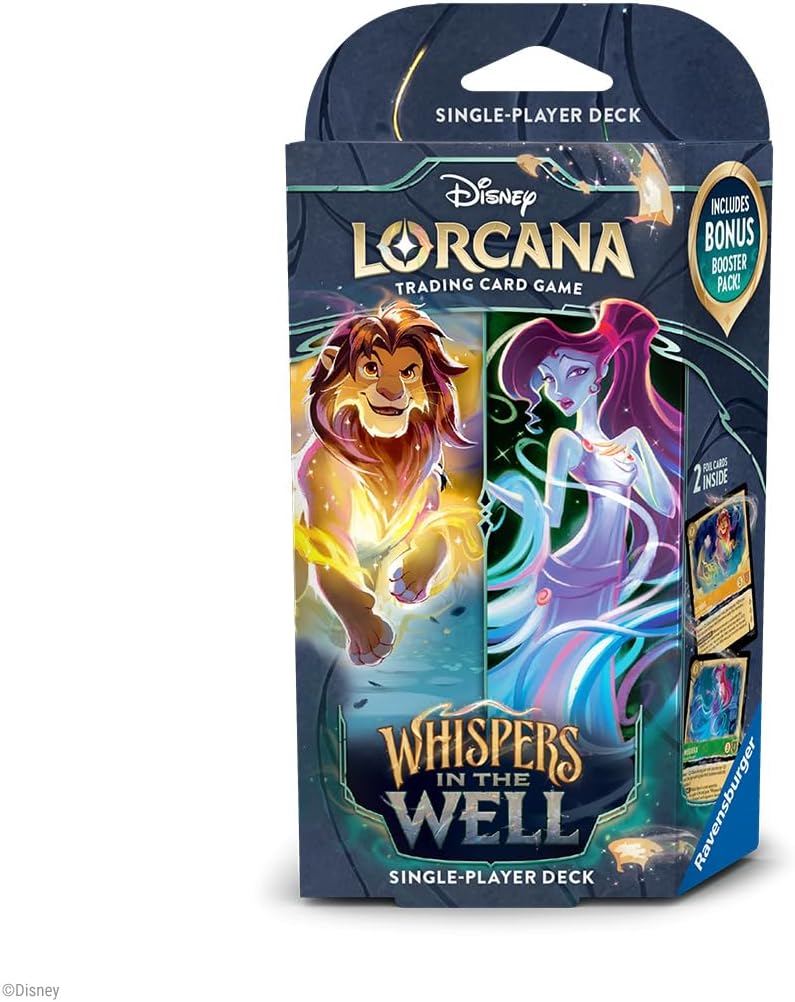 Disney Lorcana TCG (English Version) Set 10「Whispers in the Well」Single-Player Starter Deck - Amber & Emerald