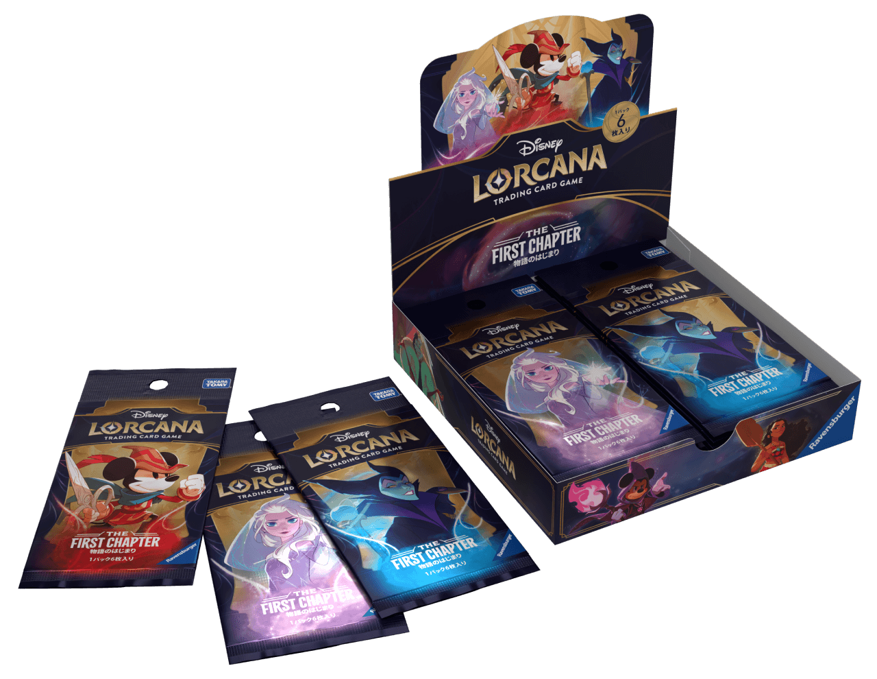 Disney Lorcana TCG 日版 Set 1「THE FIRST CHAPTER 物語のはじまり」原盒
