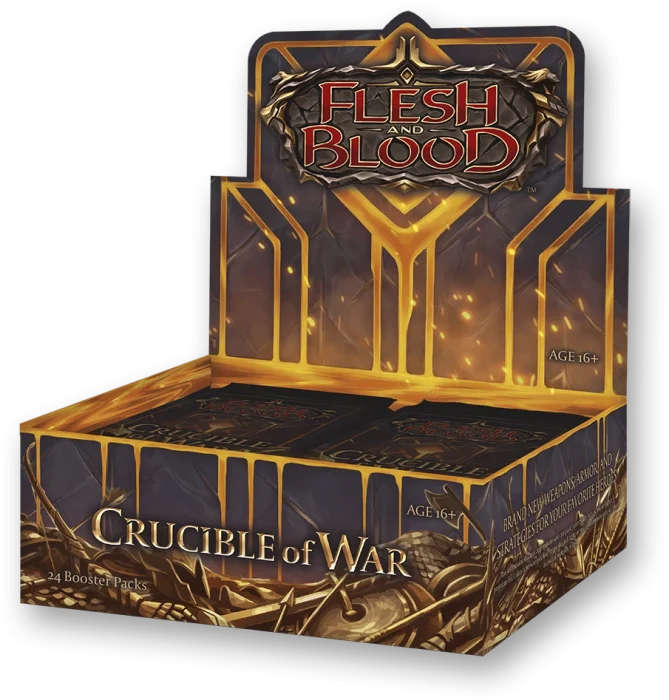 Flesh and Blood「Crucible of War」First Edition Booster Display
