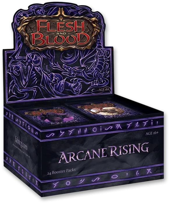 Flesh and Blood「Arcane Rising」First Edition Booster Display