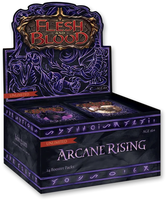 Flesh and Blood「Arcane Rising」Unlimited Booster Display
