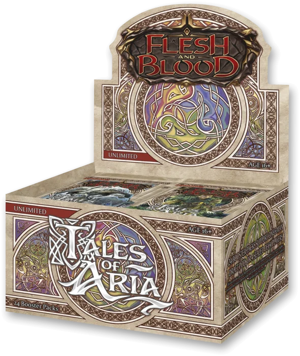 Flesh and Blood「Tales of Aria」Unlimited Booster Display