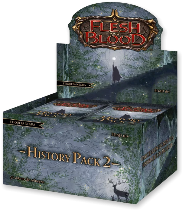 Flesh and Blood「History Pack 2」Black Label Booster Display