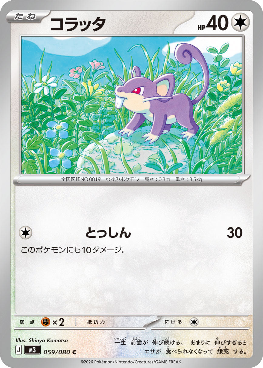 M3 059/080 コラッタ C