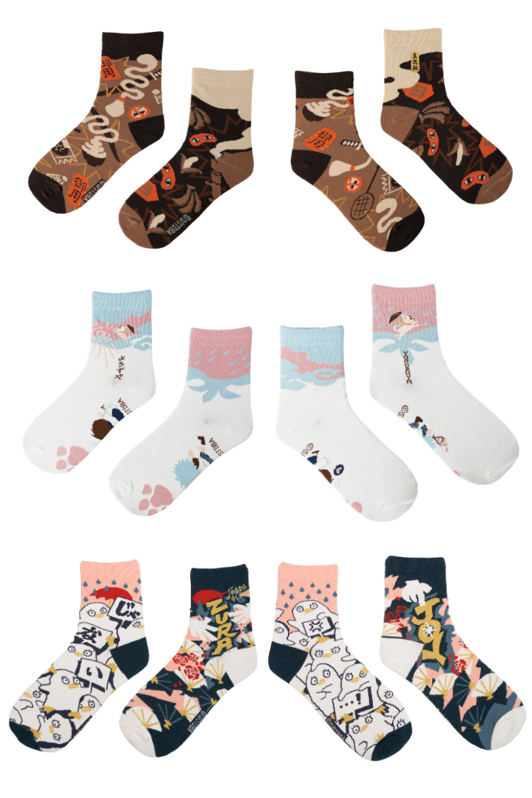Gintama - 3 Pack of Socks