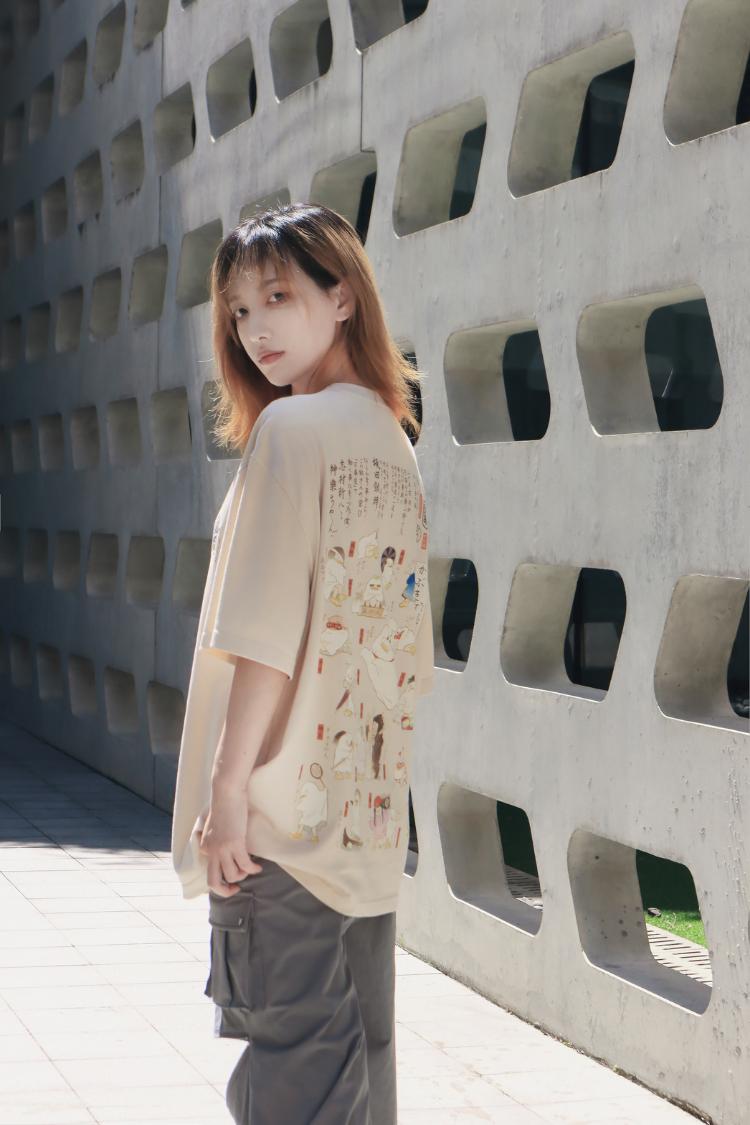 Gintama - Kabuki-City Encyclopedia Oversize Tee