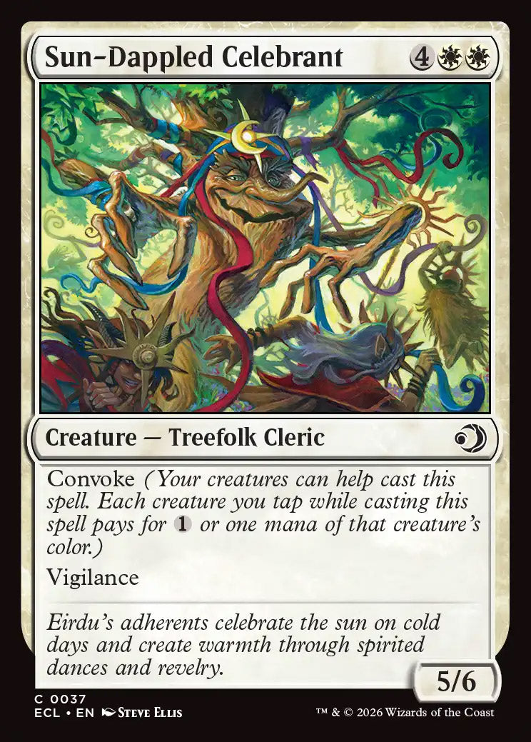ECL 037 Sun-Dappled Celebrant C