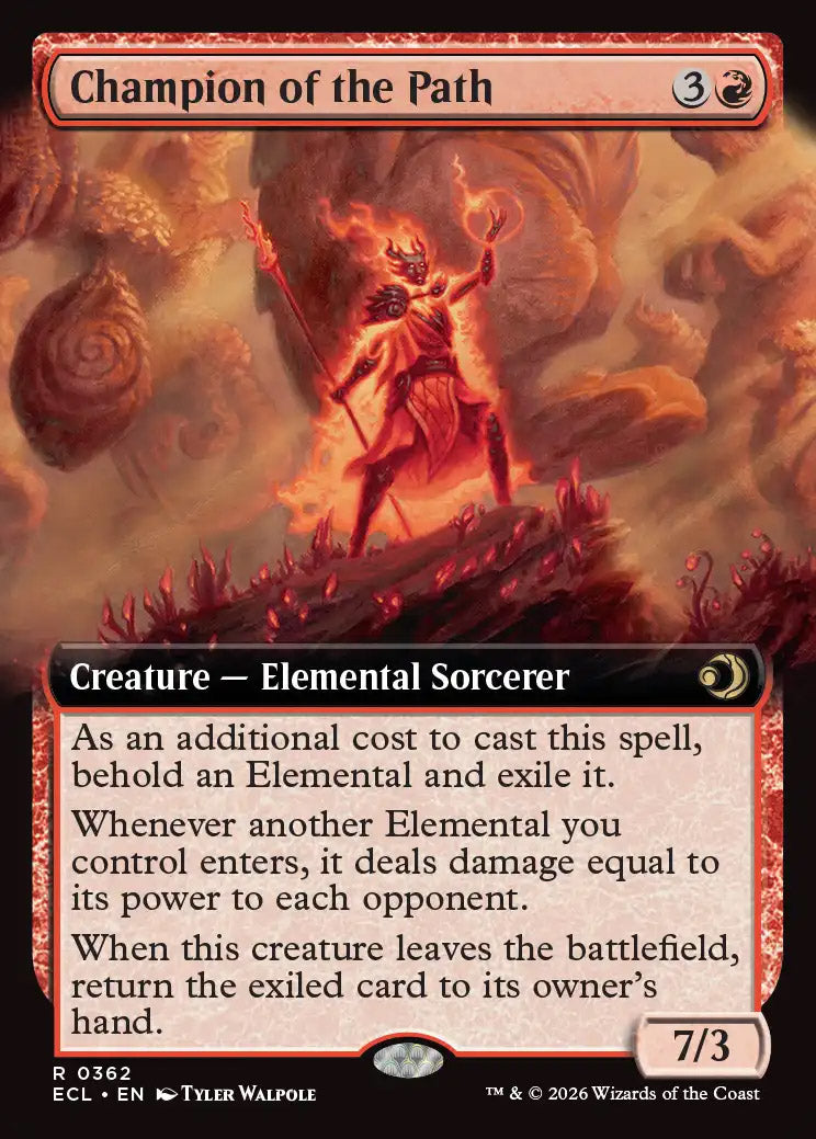 ECL 362 Champion of the Path (0362 - Extended Art) R