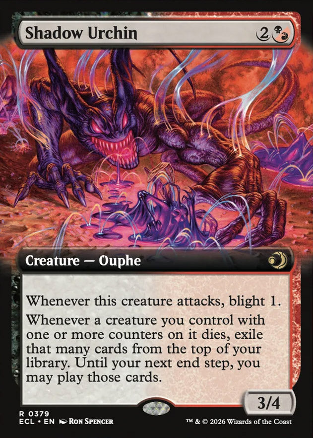 ECL 379 Shadow Urchin (0379 - Extended Art) R