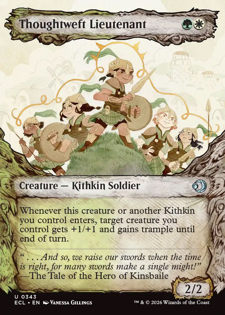 ECL 343 Thoughtweft Lieutenant (0343 - Showcase) U