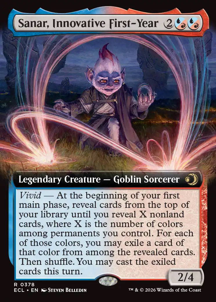 ECL 378 Sanar, Innovative First-Year (0378 - Extended Art) R