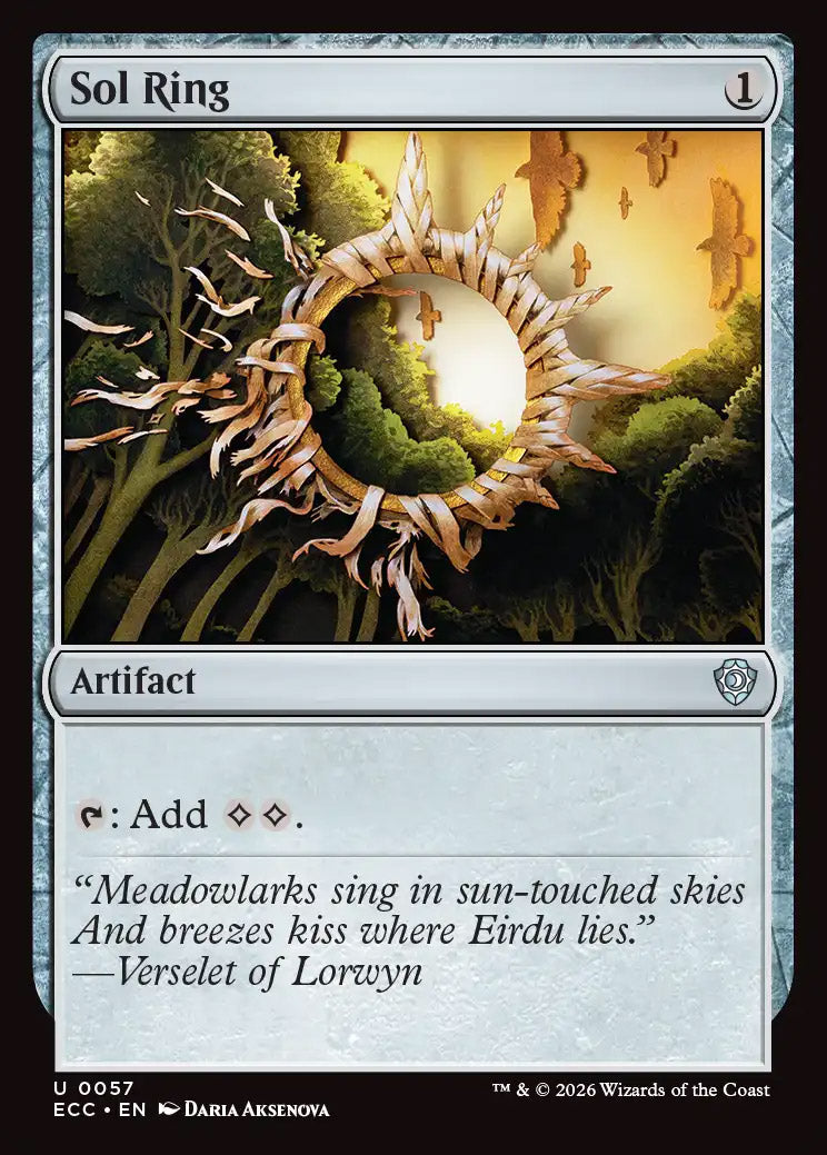ECC 057 Sol Ring (0057) U