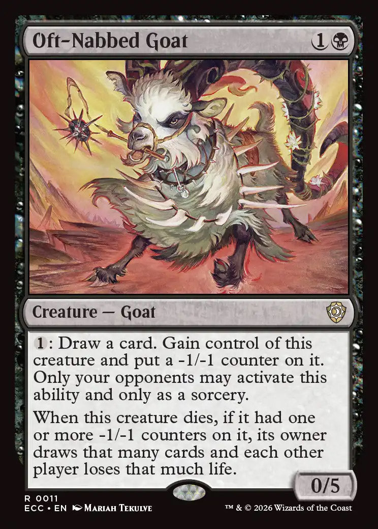 ECC 011 Oft-Nabbed Goat R