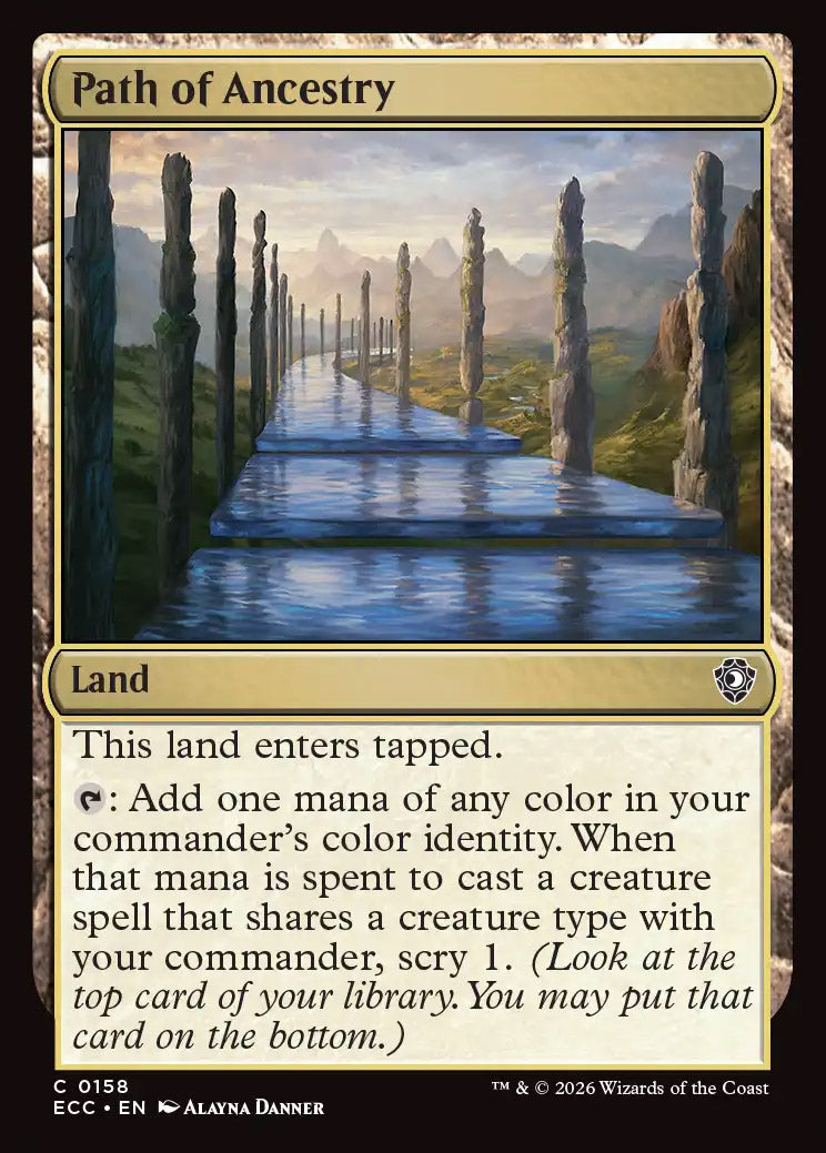 ECC 158 Path of Ancestry C