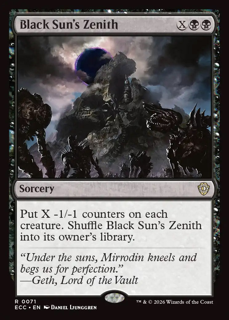 ECC 071 Black Sun's Zenith R