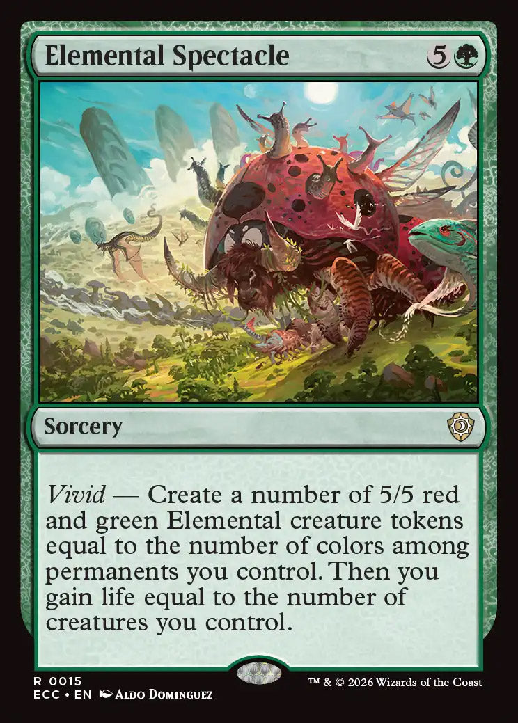 ECC 015 Elemental Spectacle R