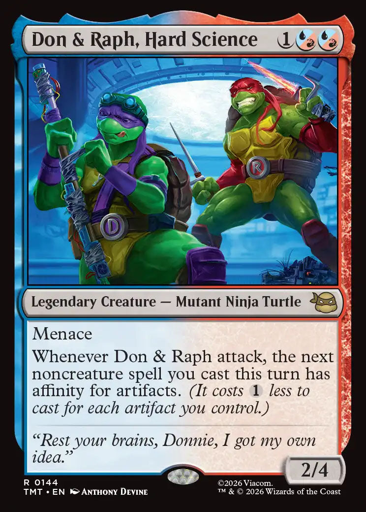 TMT 144 Don & Raph, Hard Science R