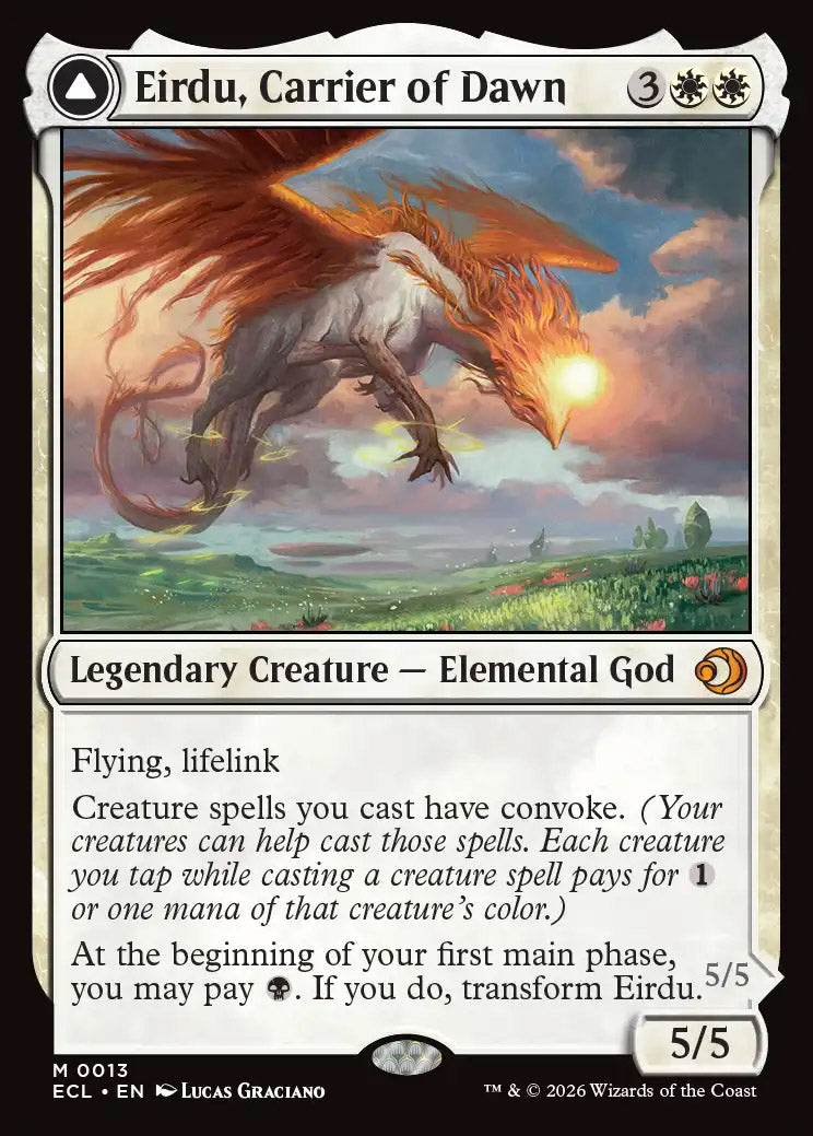 [Foil] ECL 013 Eirdu, Carrier of Dawn M