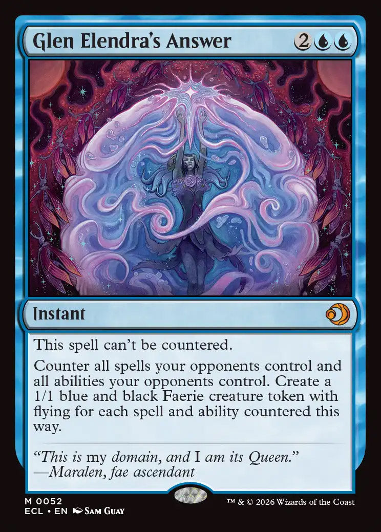 [Foil] ECL 052 Glen Elendra's Answer M