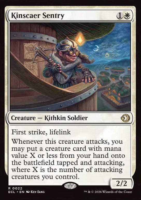 [Foil] ECL 022 Kinscaer Sentry R