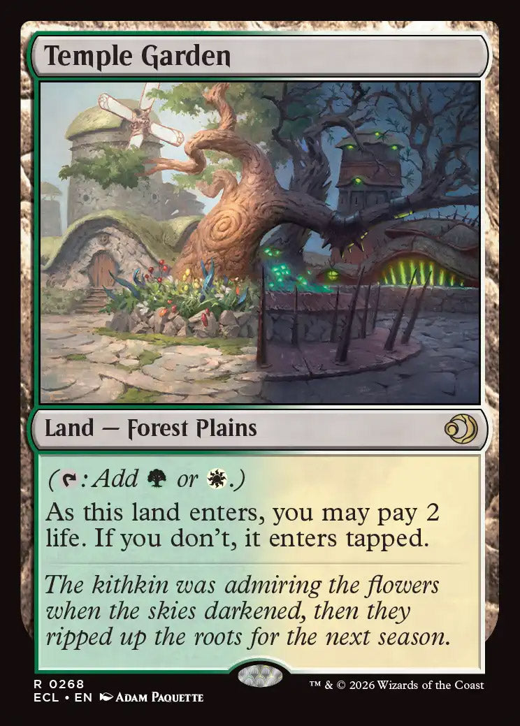 [Foil] ECL 268 Temple Garden R