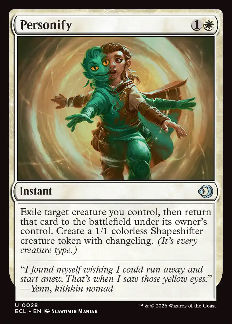 [Foil] ECL 028 Personify U