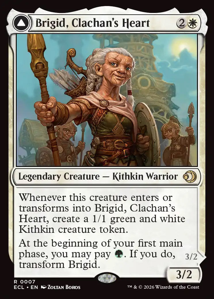 [Foil] ECL 007 Brigid, Clachan's Heart R