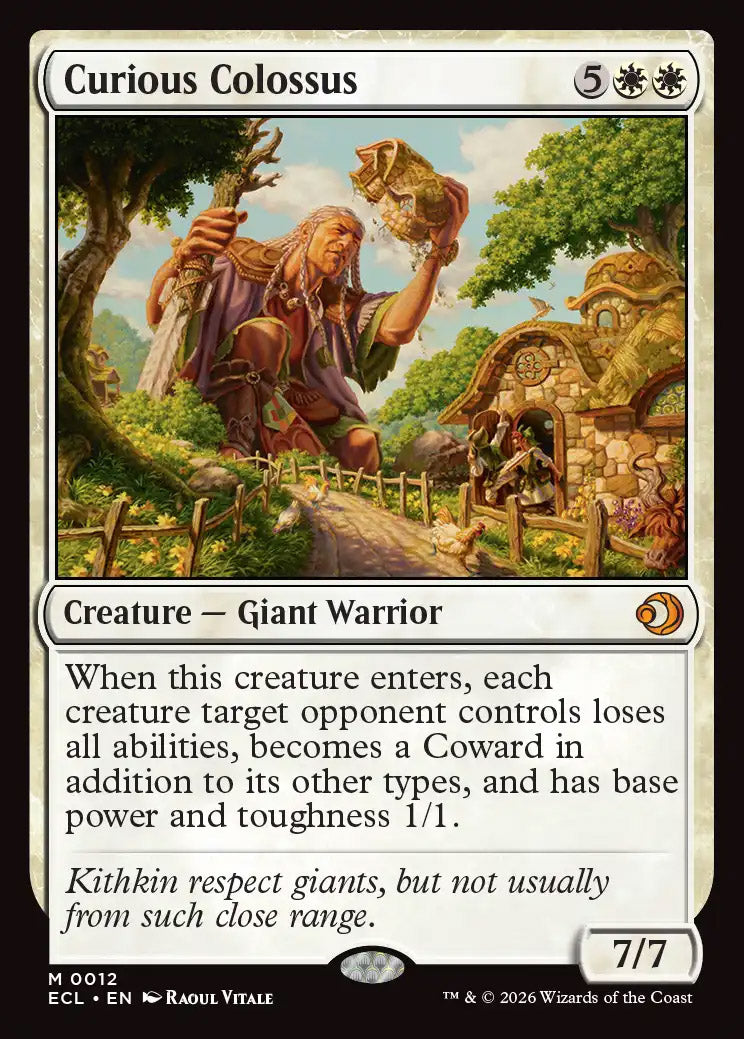 [Foil] ECL 012 Curious Colossus M
