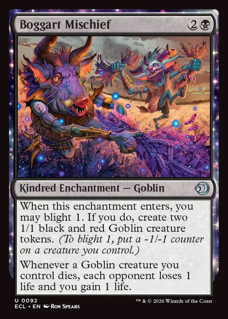 [Foil] ECL 092 Boggart Mischief U