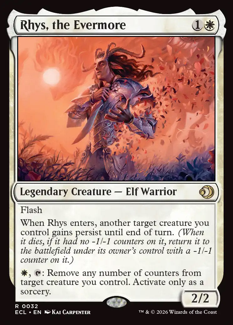 [Foil] ECL 032 Rhys, the Evermore R