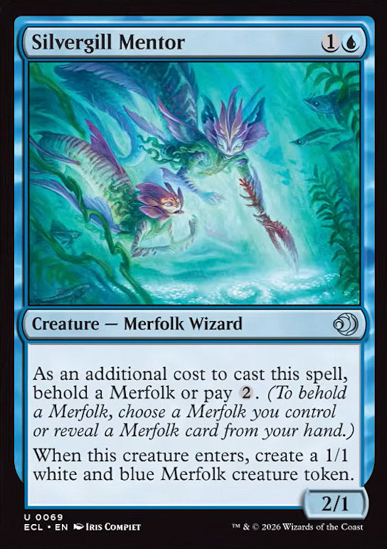 [Foil] ECL 069 Silvergill Mentor U