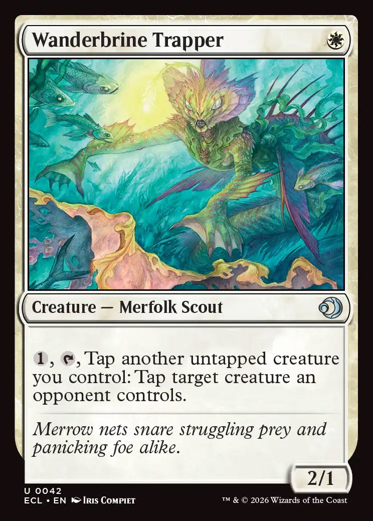 [Foil] ECL 042 Wanderbrine Trapper U