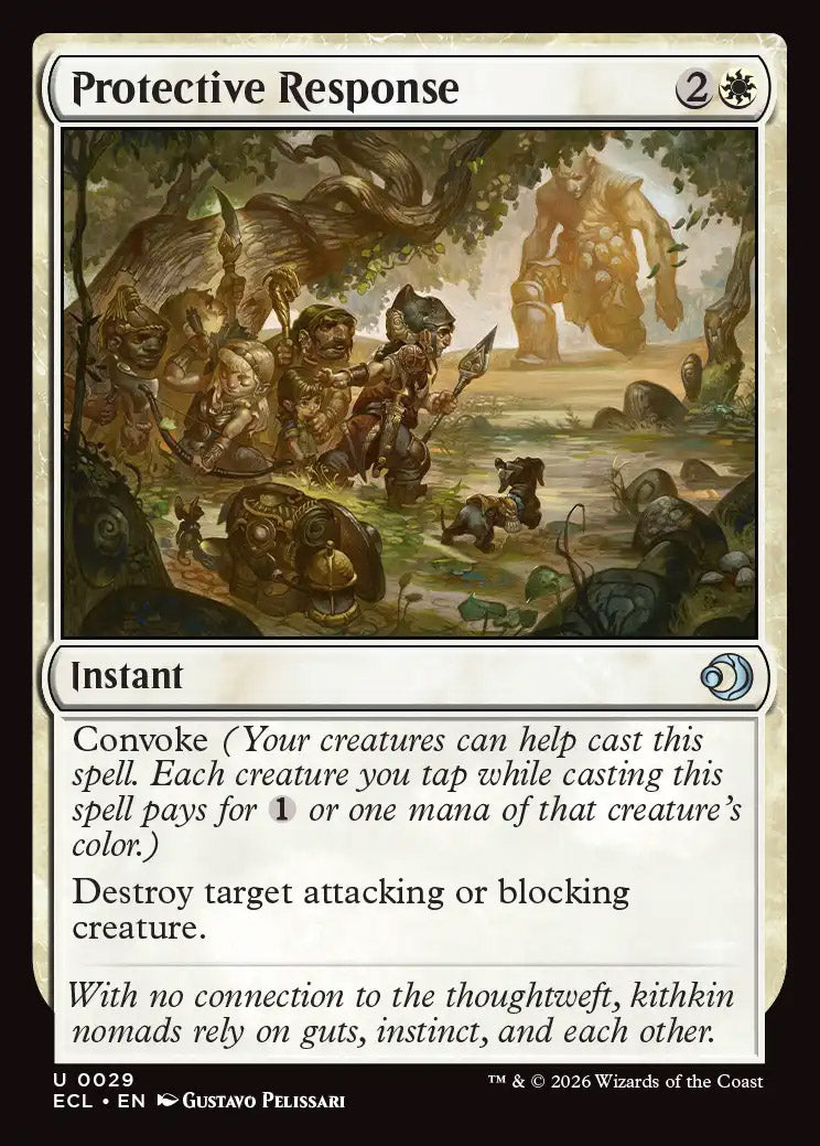 [Foil] ECL 029 Protective Response U