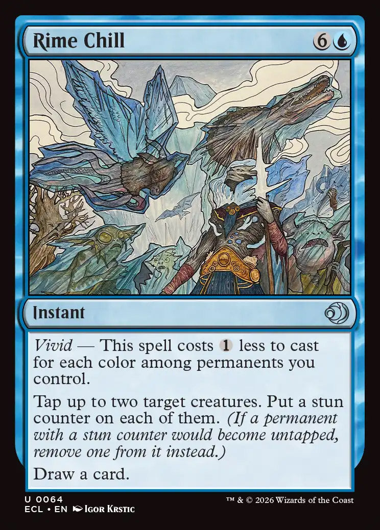 [Foil] ECL 064 Rime Chill U