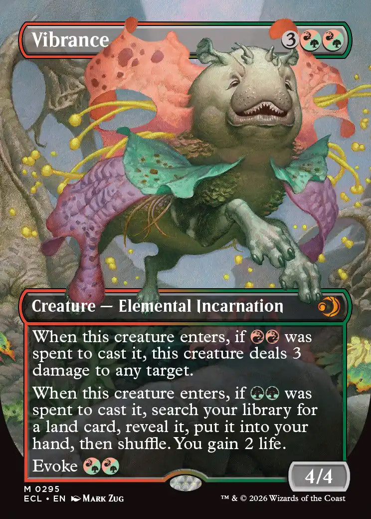 [Foil] ECL 295 Vibrance (0295 - Borderless) M