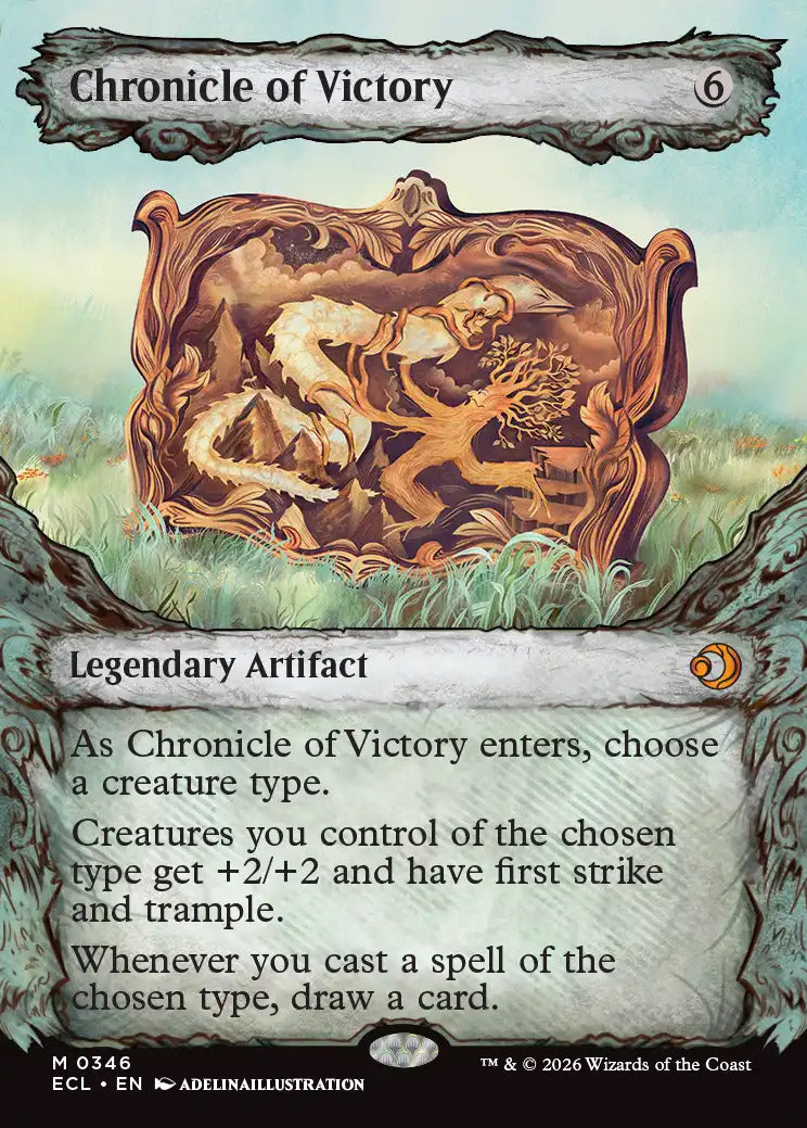 [Foil] ECL 346 Chronicle of Victory (0346 - Showcase) M