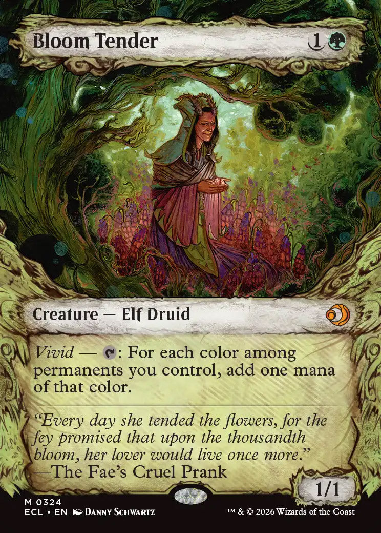 [Foil] ECL 324 Bloom Tender (0324 - Showcase) M