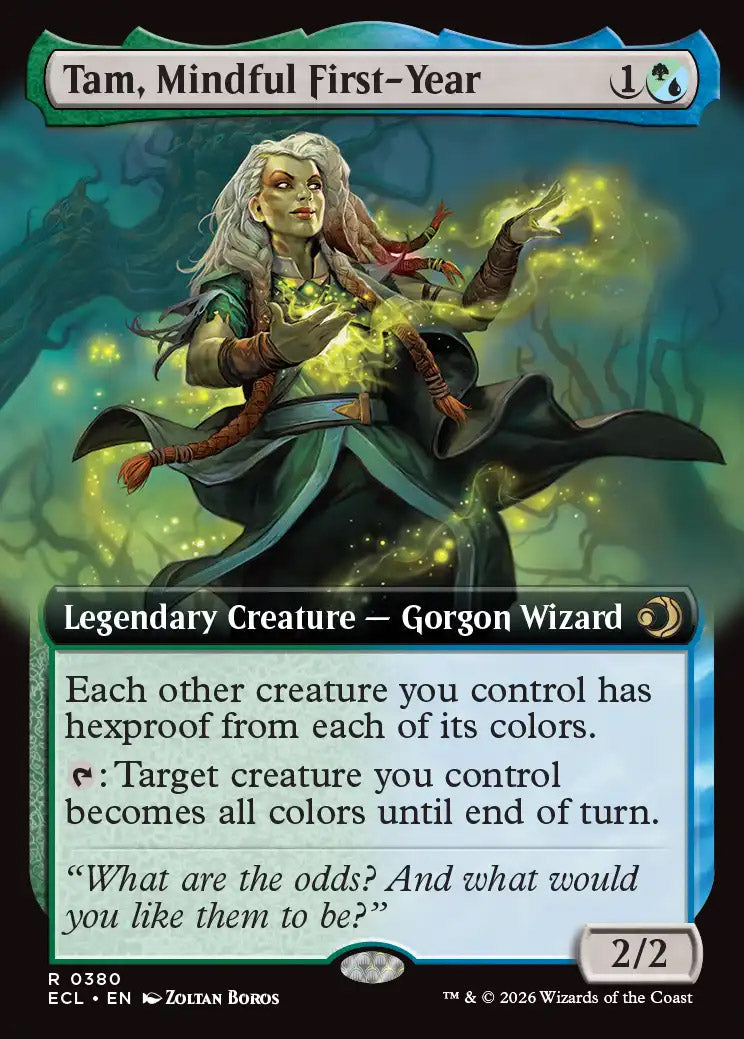 [Foil] ECL 380 Tam, Mindful First-Year (0380 - Extended Art) R