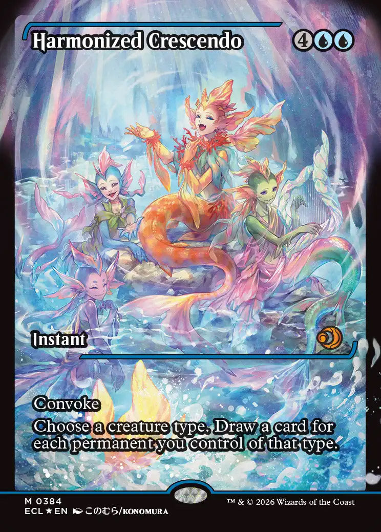 [Foil] ECL 384 Harmonized Crescendo (0384 - Japan Showcase) M