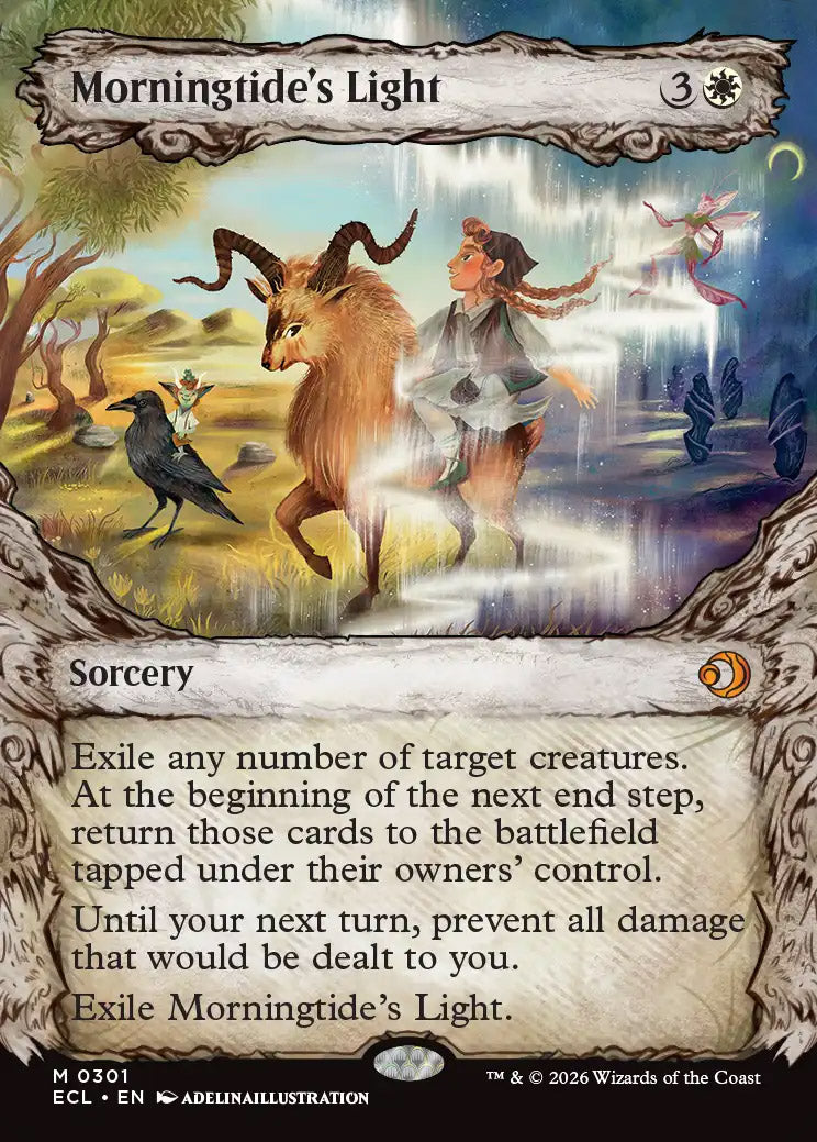 [Foil] ECL 301 Morningtide's Light (0301 - Showcase) M